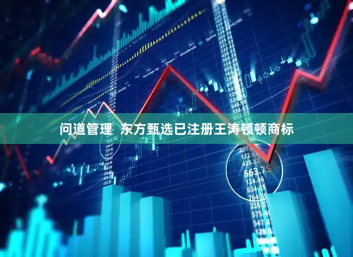 问道管理  东方甄选已注册王涛顿顿商标